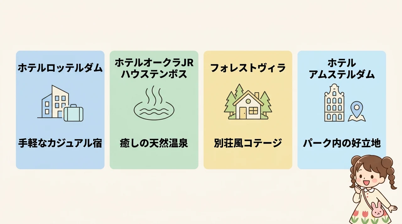 赤ちゃん連れに安心な客室のホテル