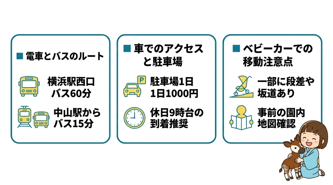 ズーラシアへのアクセス情報