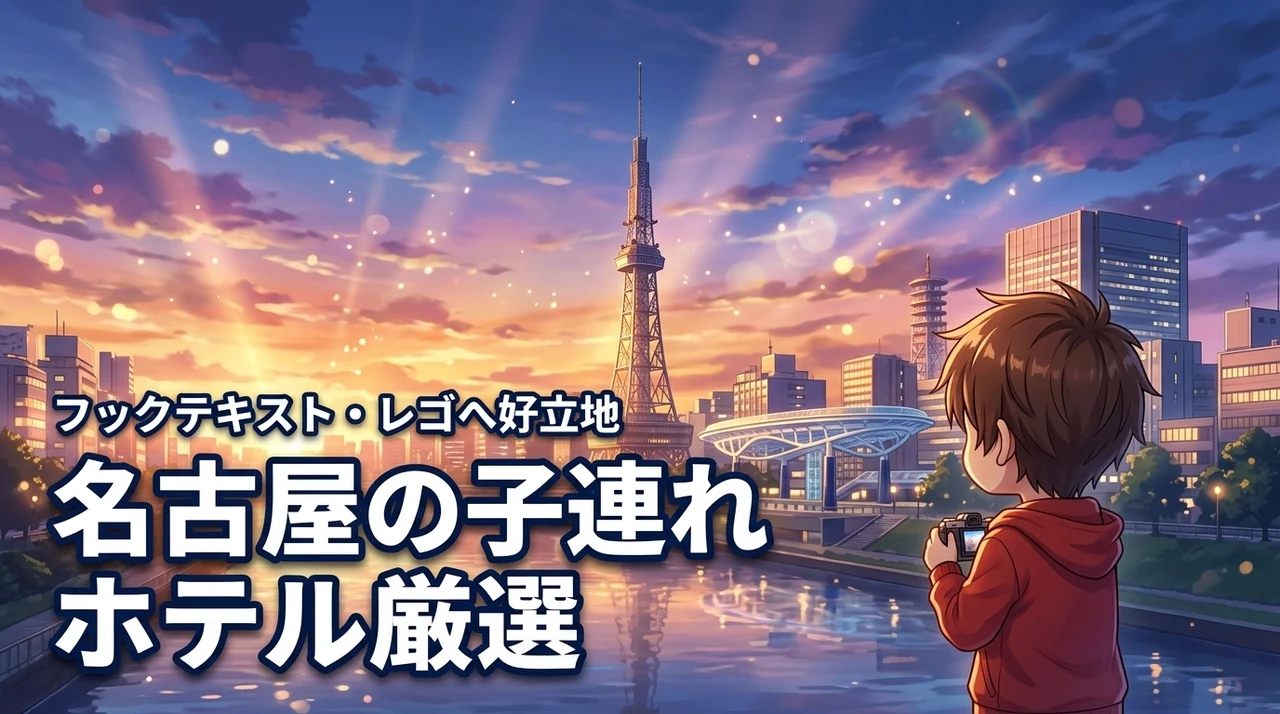 名古屋の子連れホテルならここ！ジブリパーク・レゴランド好アクセス