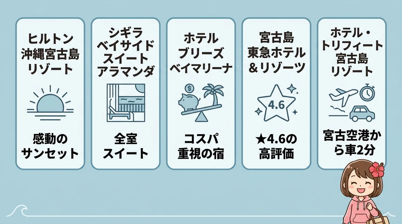 冬におすすめ！子連れ宮古島ホテル5選