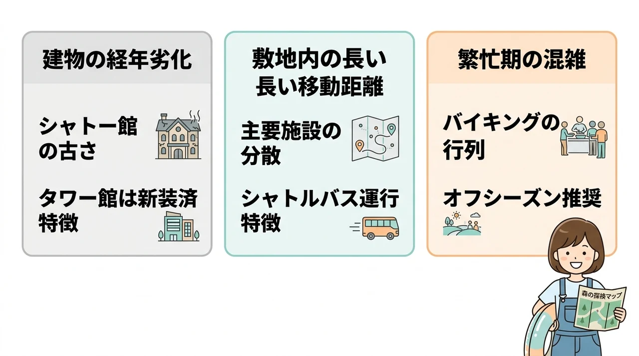 ホテルヴィレッジの予約前に知るべきデメリット3選
