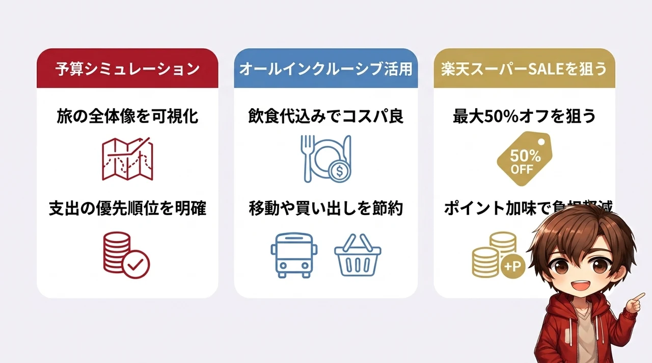 トータル費用を劇的に抑える節約術