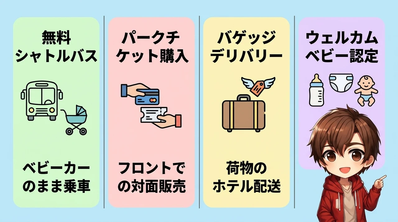 ディズニーパートナーホテルが子連れ旅行でおすすめの理由