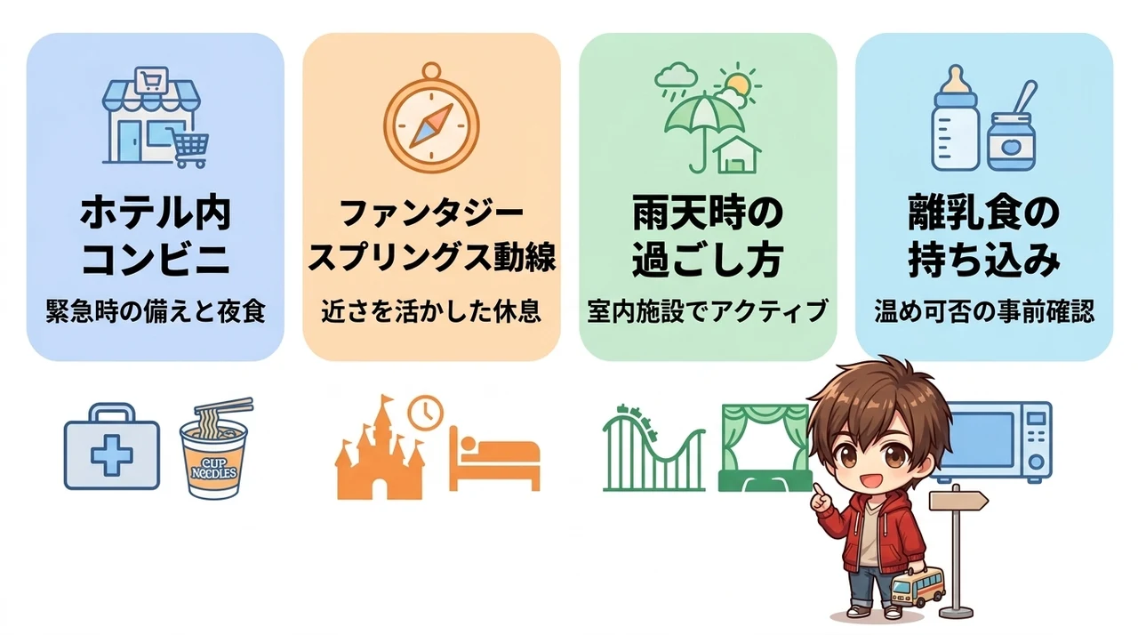 知っておきたい子連れステイの活用法