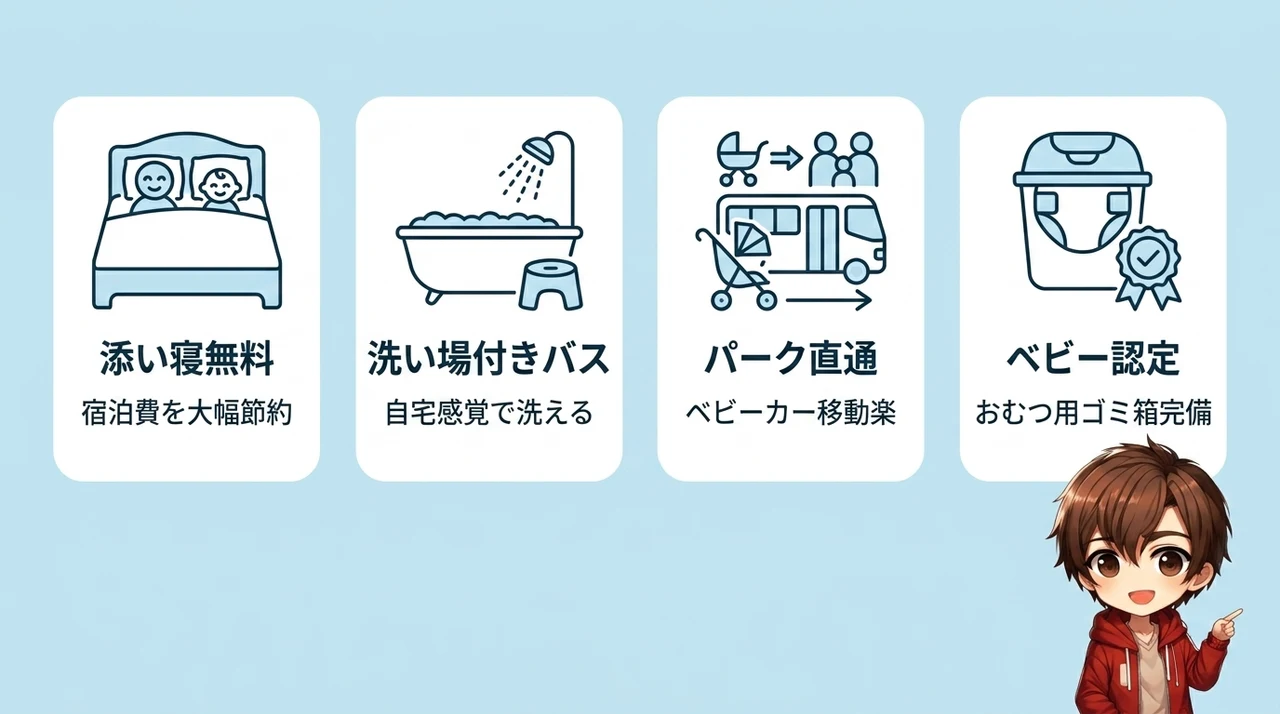 ディズニー提携ホテルが子連れに人気の理由とおすすめポイント