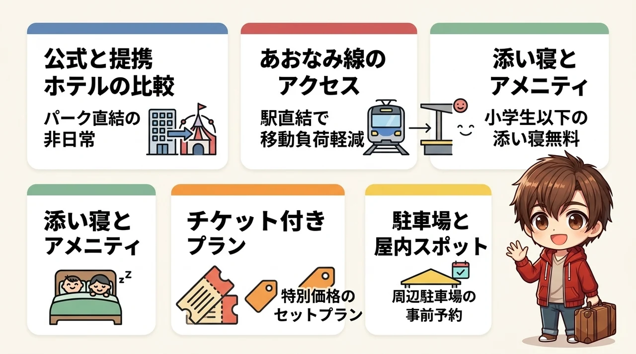 レゴランド周辺で子連れに最適なホテルの選び方