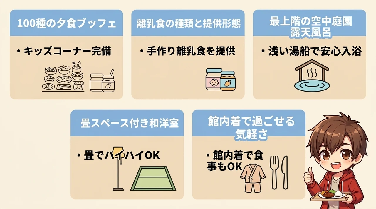 子連れファミリーが実感した5つのメリット