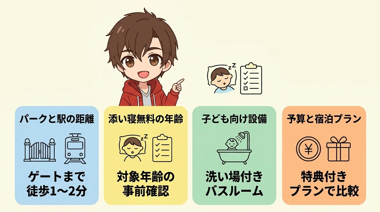 子連れusj旅行のホテル選びで失敗しないための基本戦略