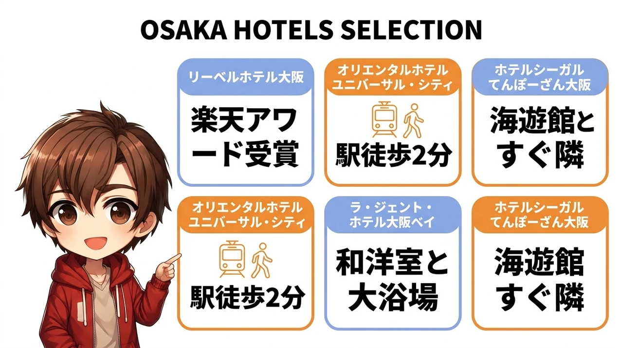 少し離れても快適！高コスパで子連れに優しいホテル4選