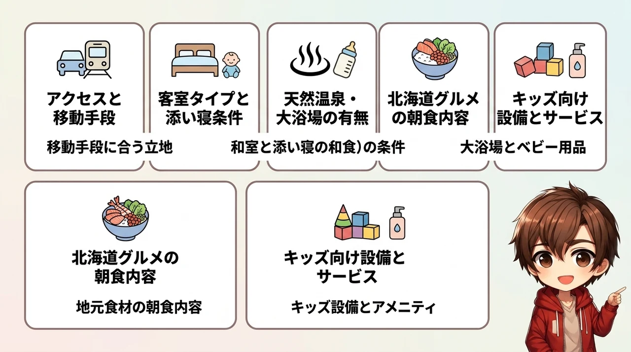 子連れホテル選びで失敗しないための比較ポイント