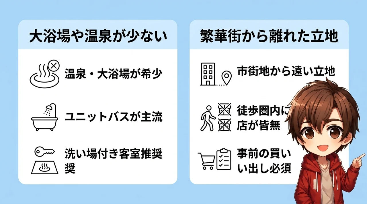 子連れ旅行で気をつけたいホテル選びの注意点