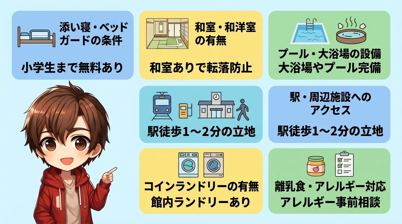 子連れ視点で比較！幕張ホテルの選び方