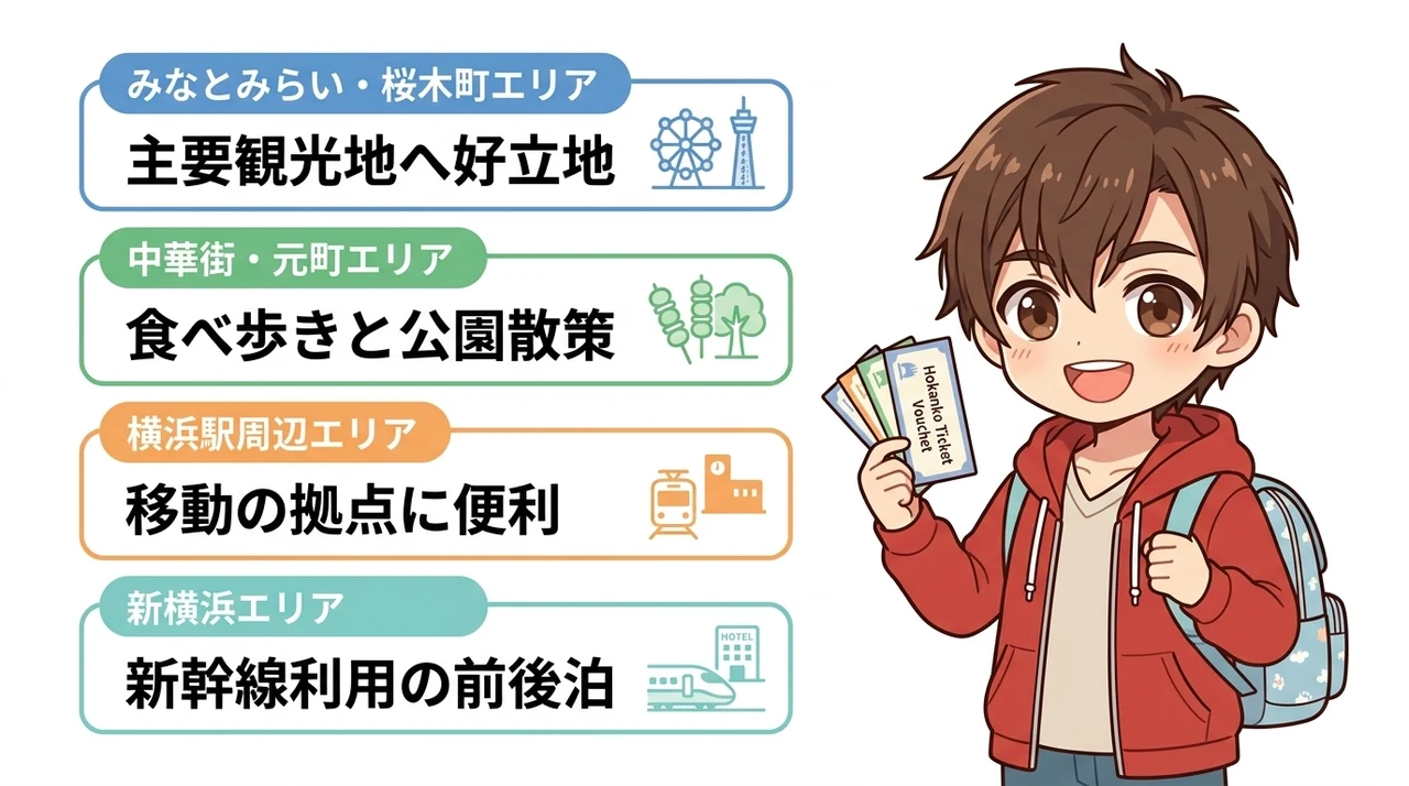 子連れ観光に便利な横浜エリア別ホテルガイド