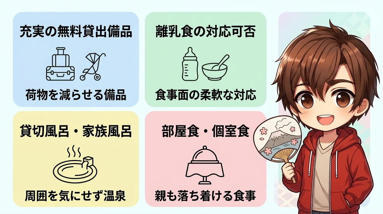 子連れ旅行に最適なホテル選びの重要ポイント4つ