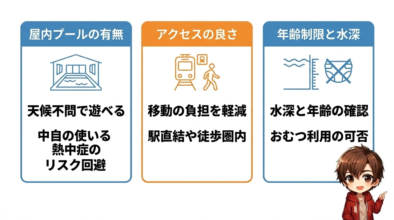 失敗しないホテル選びの3つのポイント
