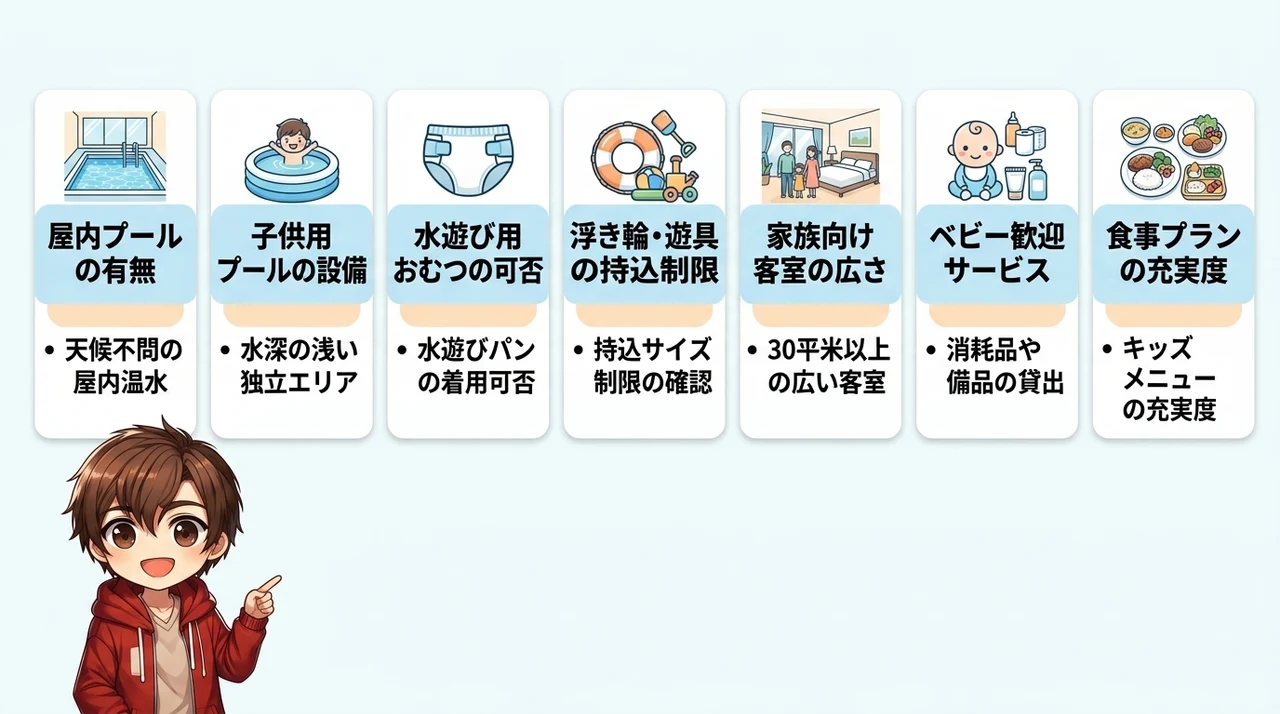 子連れ旅行に最適なプール付きホテルの賢い選び方