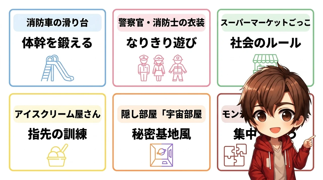 子どもが夢中になる職業体験と遊び場の魅力