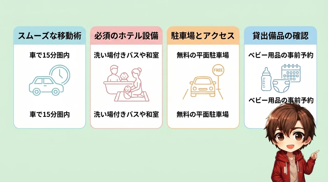 むさしの村の子連れ旅行で失敗しないホテル選びの基本